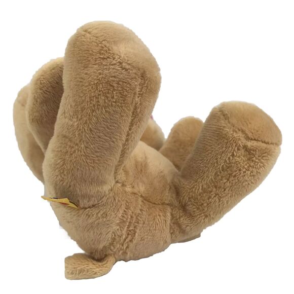 Hello Kitty Build-A-Bear Smallfry Plush 6.5" Sunkissed Tan Pink Rose 2012 Sanrio - Picture 6 of 12